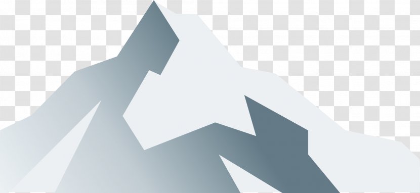 Logo Brand Triangle - Ash Iceberg Transparent PNG