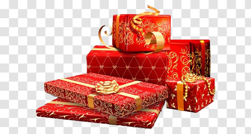 Gift Birthday Chinese New Year Box Transparent PNG