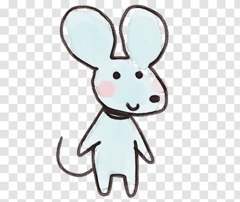 Cartoon Nose Rabbit Rabbits And Hares Whiskers Transparent PNG