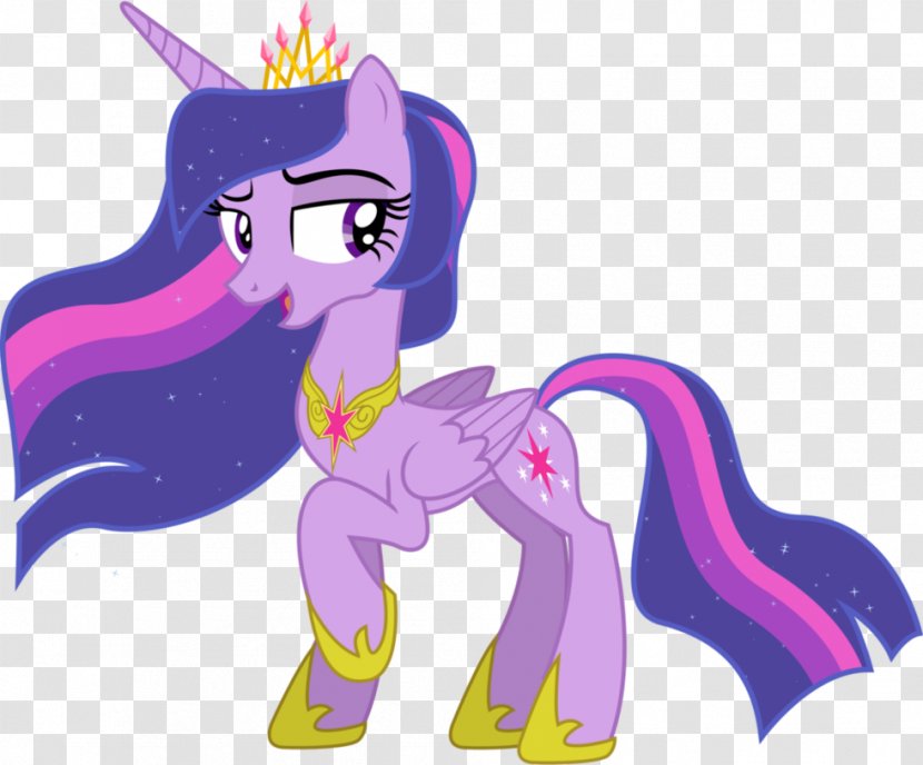 Twilight Sparkle My Little Pony Princess Luna Rarity - La Magia De Amistad Transparent PNG