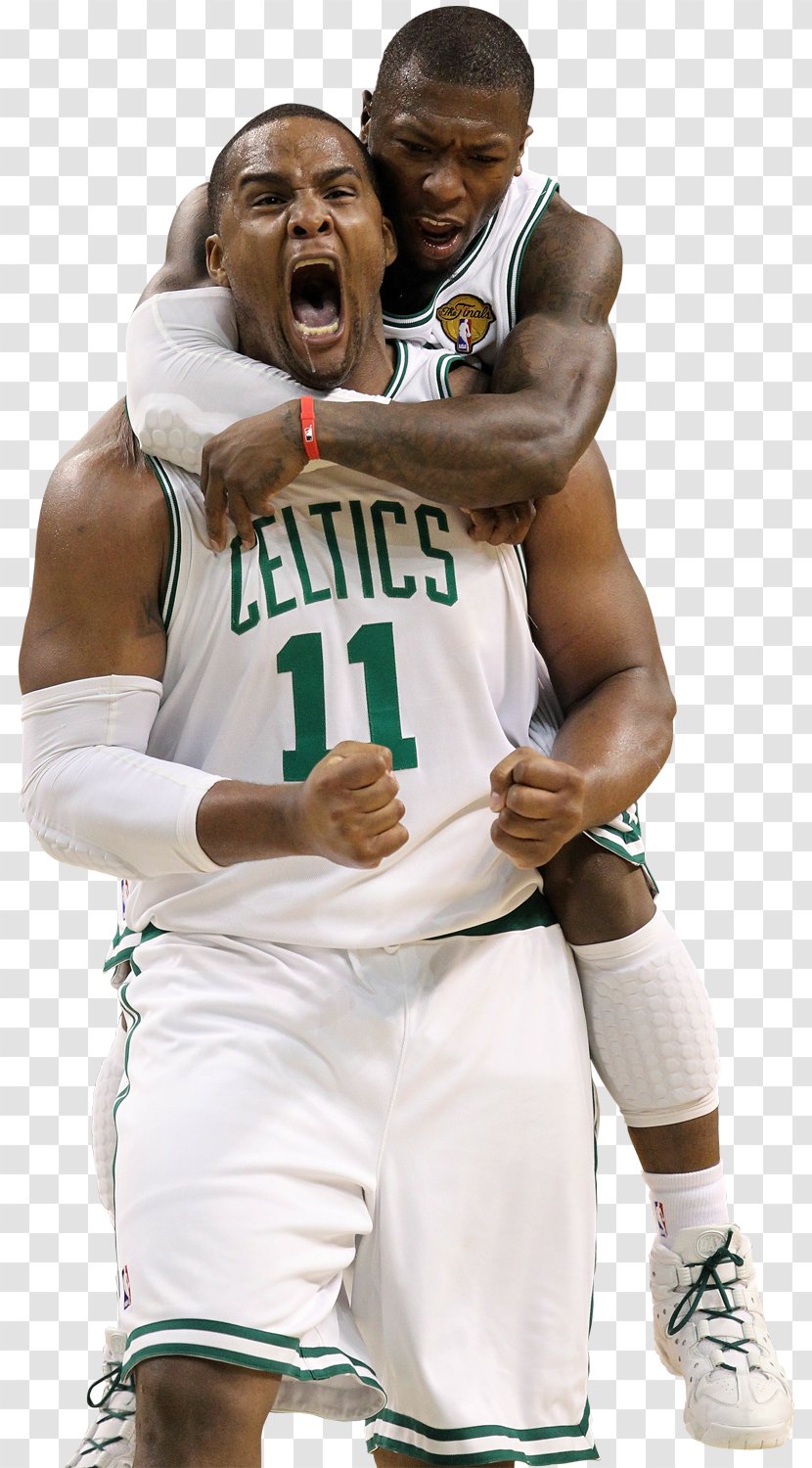 Glen Davis Nate Robinson Boston Celtics 2010 NBA Finals The - Jersey - Orlando Magic Transparent PNG