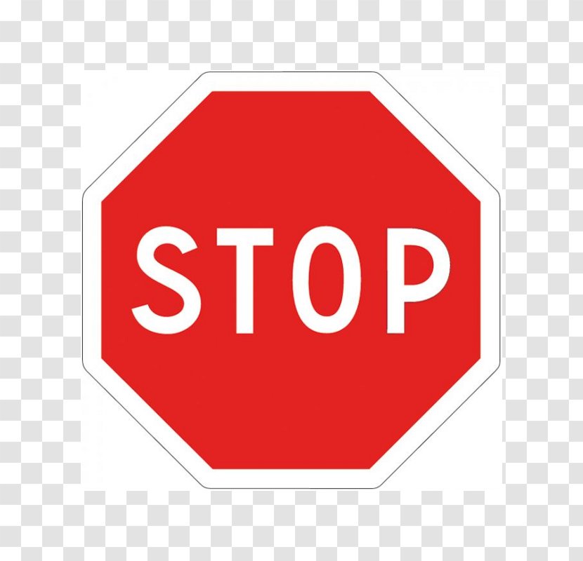 Traffic Sign Stop Driving Road - Vehicle Transparent PNG