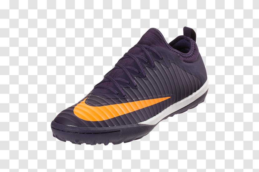 Sports Shoes Nike MercurialX Finale II TF Purple Dynasty Bright Citrus Football Boot Mercurial Vapor - Shoe Transparent PNG
