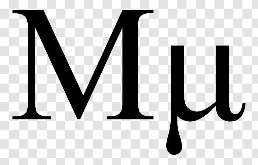 Greek Alphabet Mu Letter Case - Word Transparent PNG