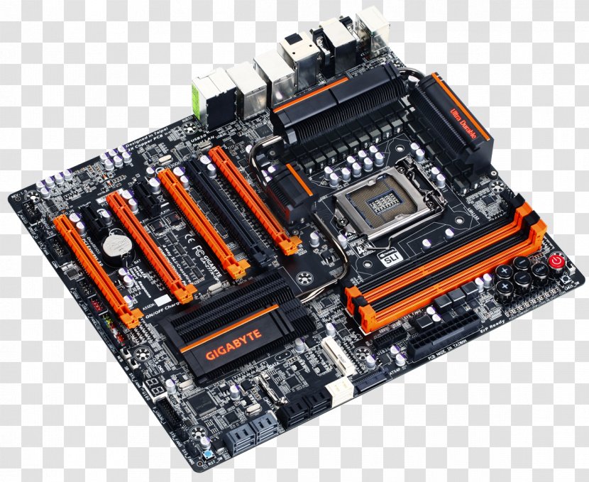 Video Card Motherboard Intel Gigabyte Technology Sound - Pic Transparent PNG