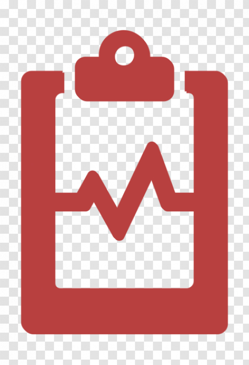 Medical Icon Electrocardiogram Icon Electrocardiogram Report Icon Transparent PNG