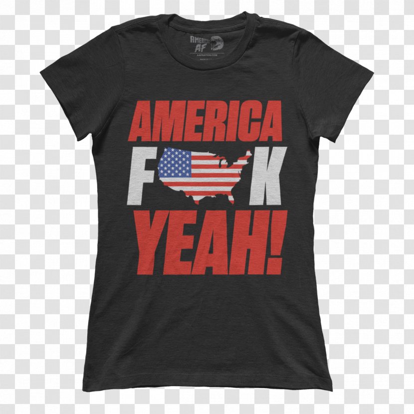T-shirt President Of The United States American Eagle Outfitters America, Fuck Yeah - Sleeve Transparent PNG