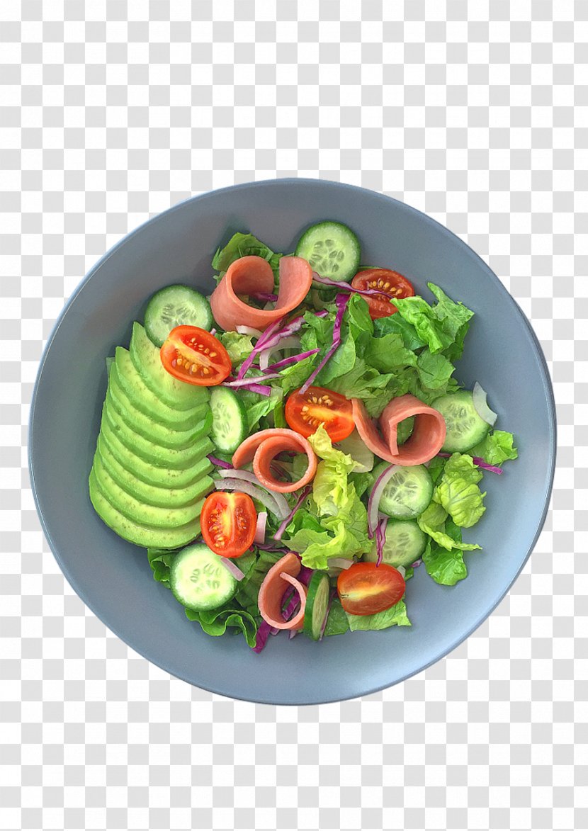 Ham Leaf Vegetable Salad Cucumber - Garnish - With Transparent PNG