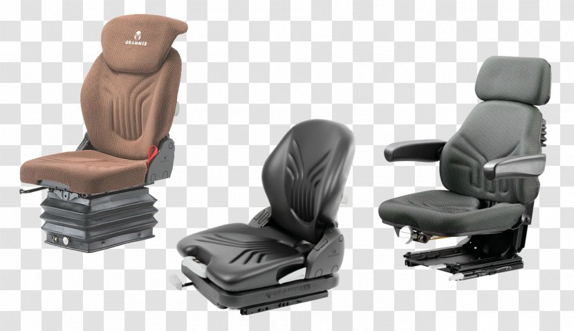 Seat Tractor Chair Recliner Universo - Agricultural Machinery Transparent PNG