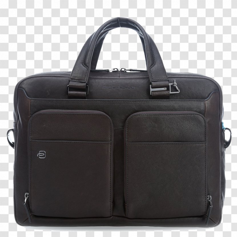 Laptop Briefcase Piquadro Leather Bag Transparent PNG