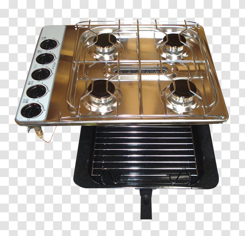 Barbecue Table Cooking Ranges Gas Stove Hob - Stainless Steel - Major Appliance Transparent PNG