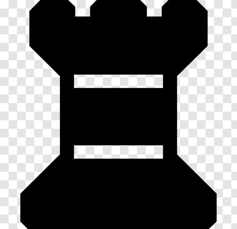 Chess Piece Rook Draw Bishop - Castling Transparent PNG