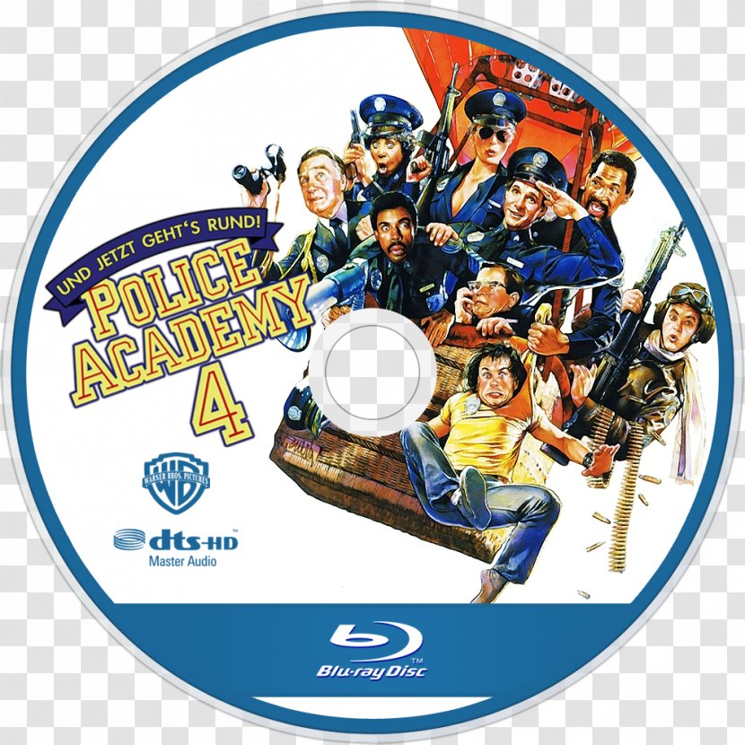 Police Academy Film Blu-ray Disc Television Streaming Media - Highdefinition Video - Dva Fanart Transparent PNG
