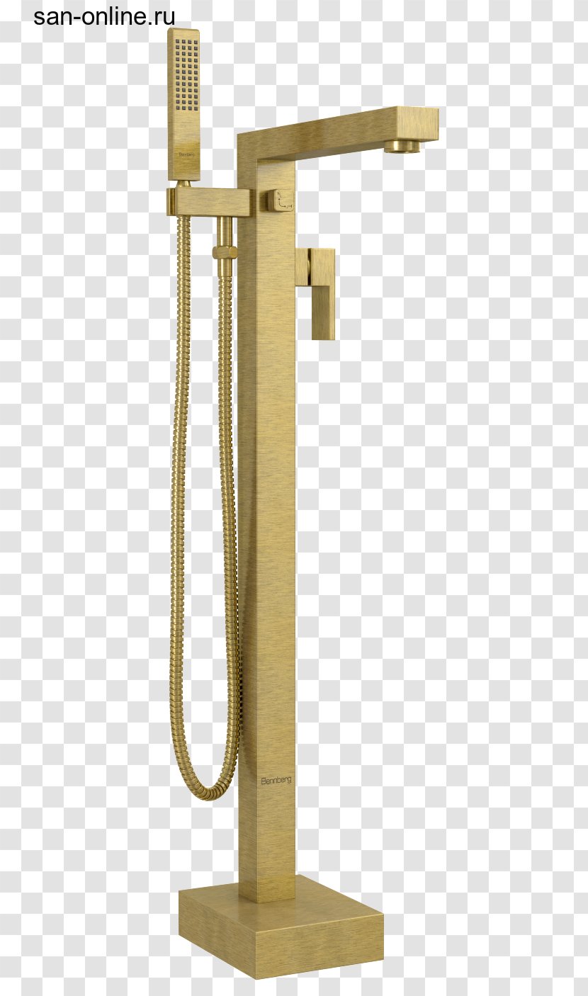 Tap Bateria Wodociągowa Bathtub Gold Shower - Plumbing Fixture Transparent PNG