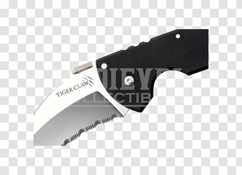 Utility Knives Hunting & Survival Knife Serrated Blade Transparent PNG