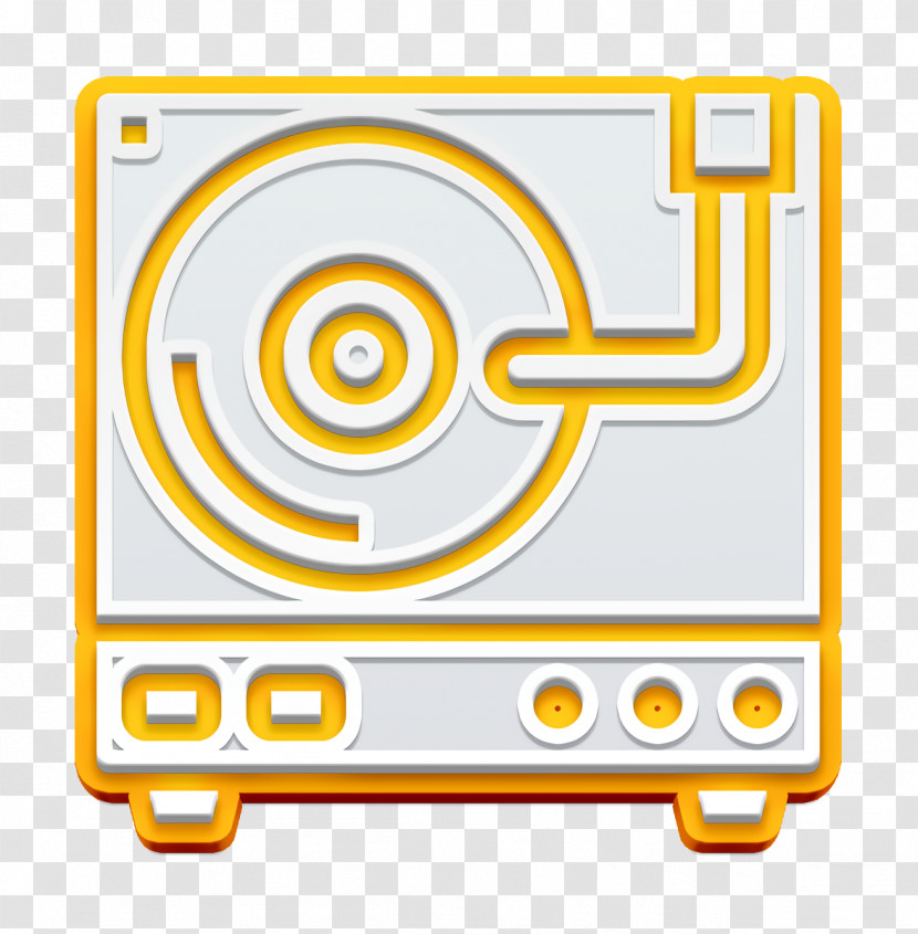 Party Icon Lp Player Icon Vinyl Icon Transparent PNG