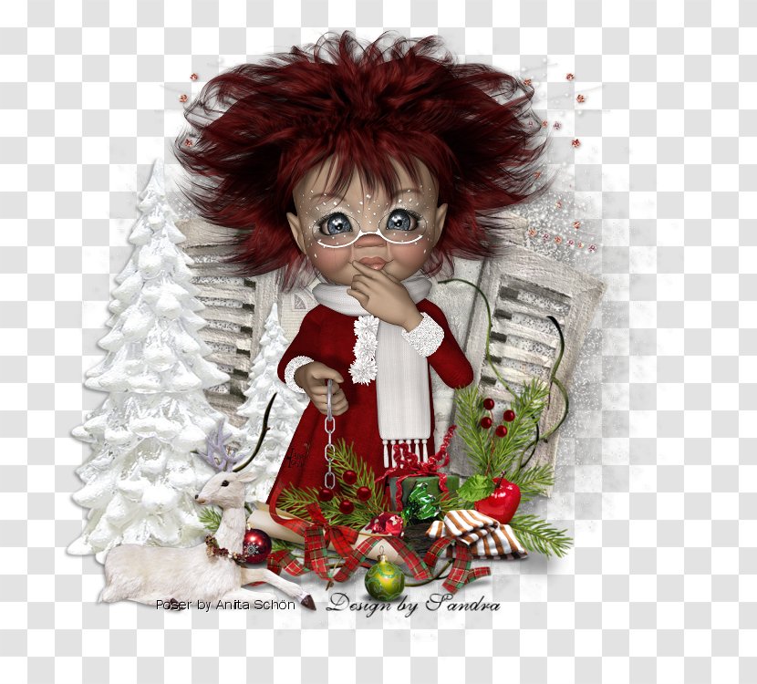 Christmas Ornament Character Doll - Fictional - Danke Transparent PNG