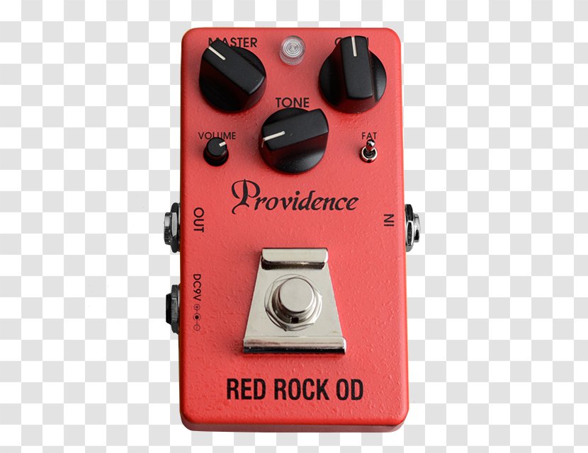 Providence Xotic SL Drive Audio Electronic Musical Instruments Electronics - Pedal - Aesthetic Red Transparent PNG