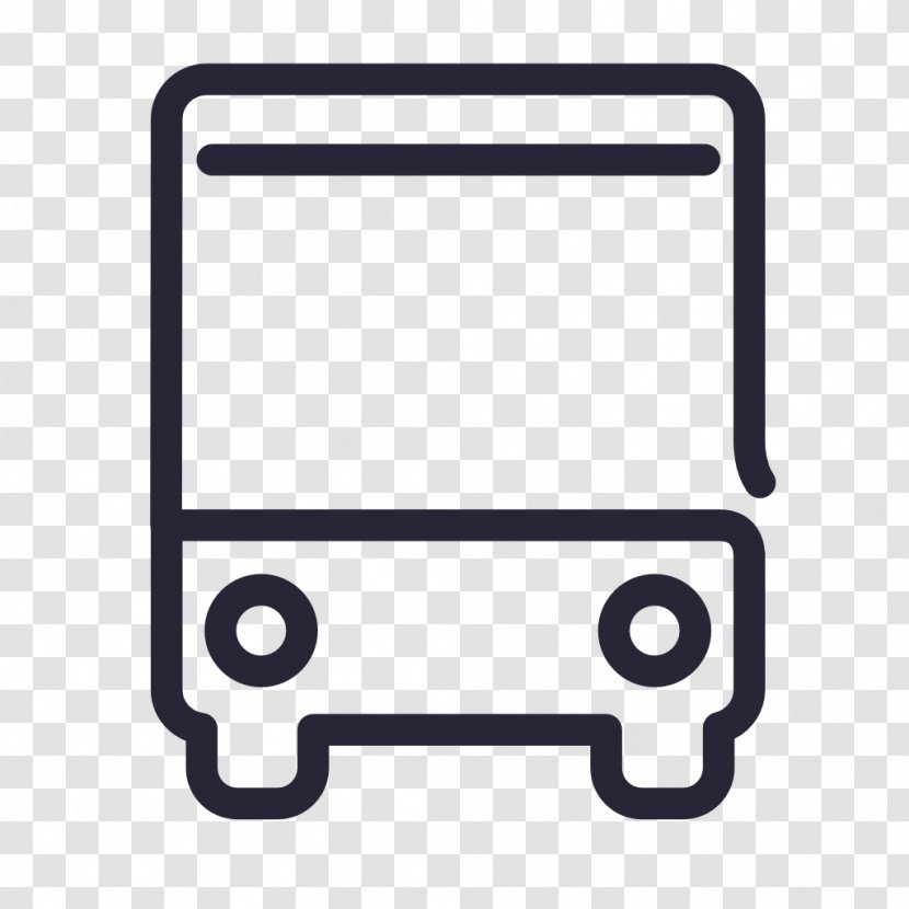 Bus Cartoon - Airport - Newark Car Park Transparent PNG