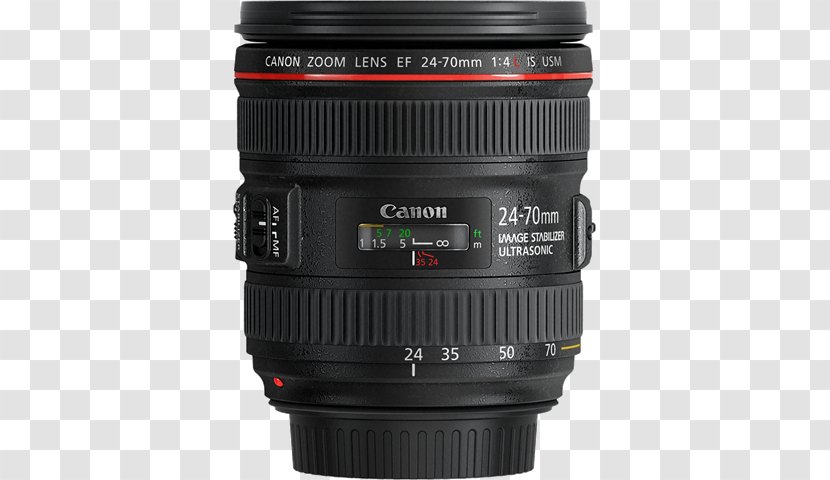 Canon EF Lens Mount EOS 6D 24-70mm Zoom F/4L Camera - Heart - 6d Transparent PNG