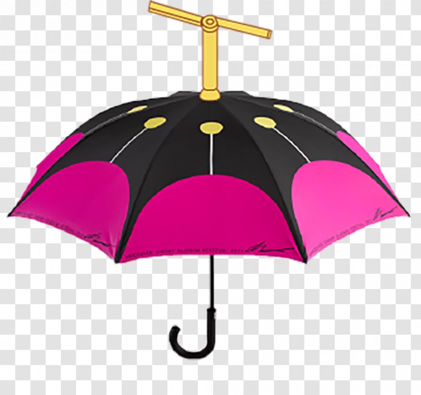 The Umbrellas Art - Magenta - Beach Umbrella Transparent PNG