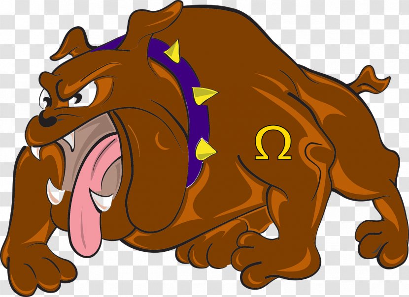 Bulldog Pixabay Omega Psi Phi Clip Art - Dog Like Mammal - Obesity Puppy Transparent PNG