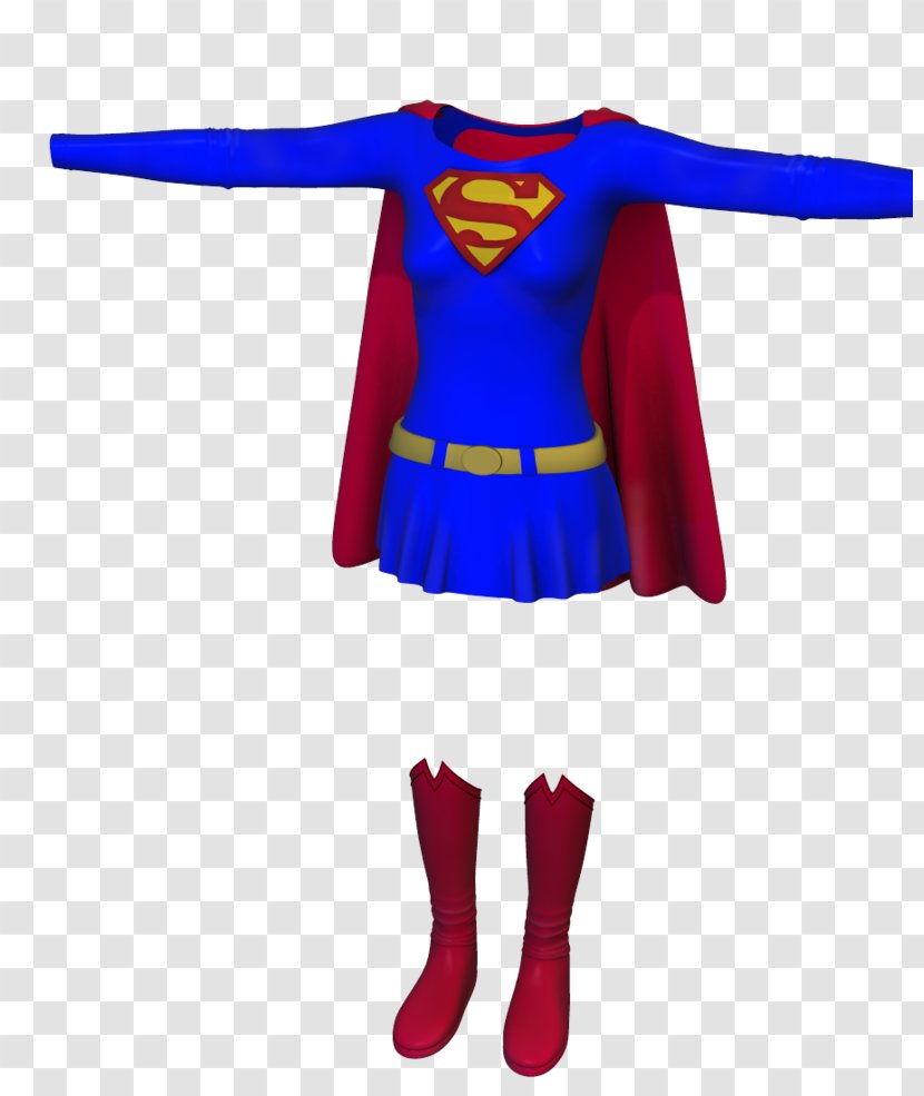 Sleeve Superhero Superman Logo Shoulder - Electric Blue Transparent PNG