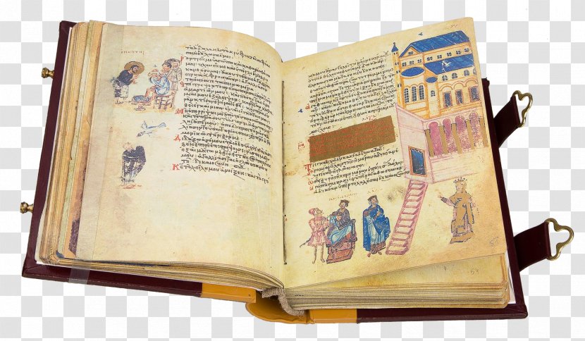 Book Chludov Psalter Manuscript Codex Miniature - Facsimile Transparent PNG