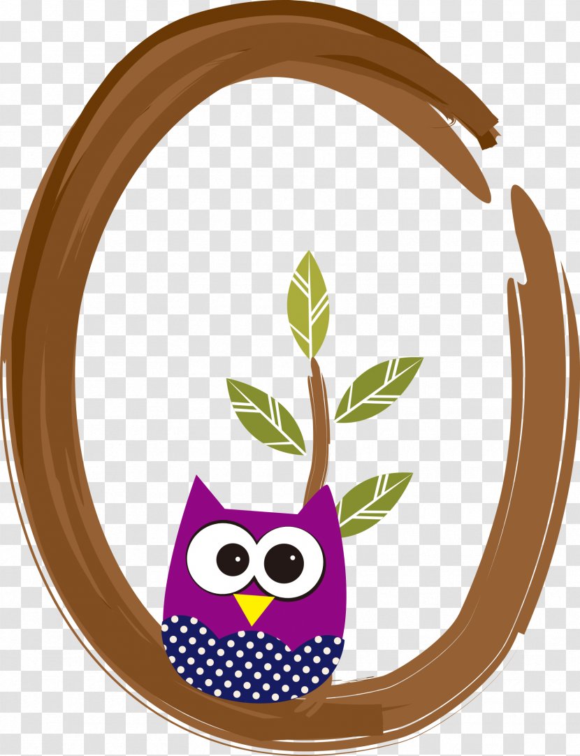 Owl Art Adobe Photoshop Design - Flower - Brown Transparent PNG
