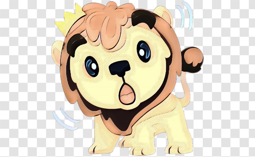 Cartoon Animated Clip Art Puppy Snout - Fawn - Animation Transparent PNG