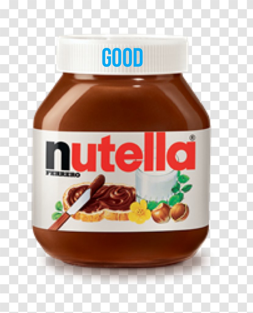 Chocolate Spread Nutella Crema Gianduia Ferrero SpA - Cocoa Bean Transparent PNG