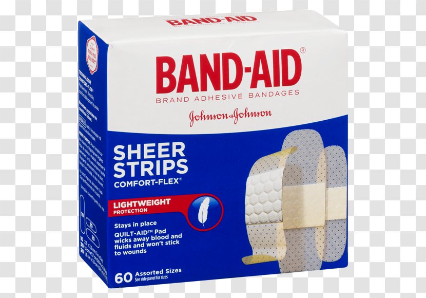 Johnson & Band-Aid Adhesive Bandage Skin - Bandaid - Wound Transparent PNG