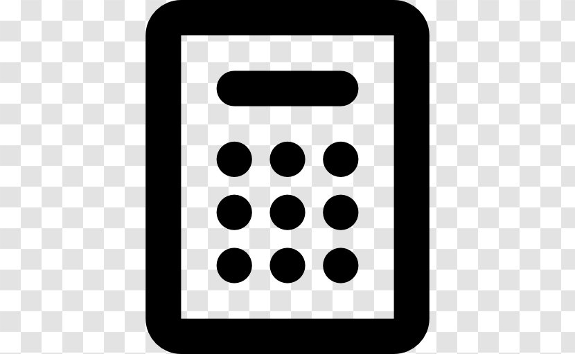 Calculator - Rectangle - Business Transparent PNG