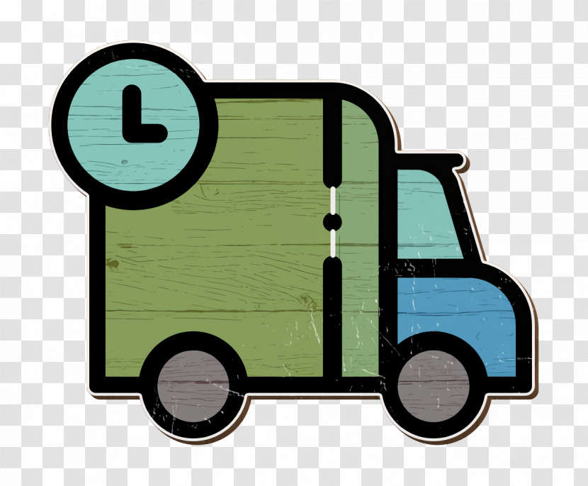 Online Shopping Icon Delivery Time Icon Truck Icon Transparent PNG