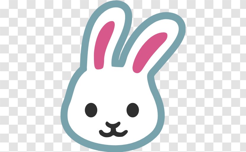 Emoticon Rabbit Emoji Easter Bunny Sticker - Hare Transparent PNG