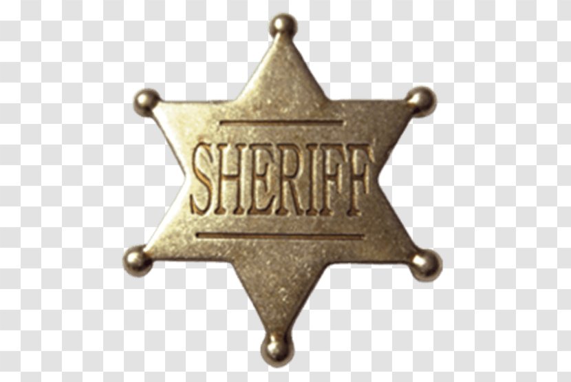 Sheriff Badge United States Marshals Service Texas Ranger Division - Metal Transparent PNG