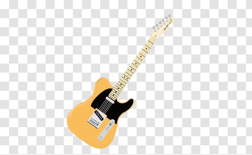 Fender Telecaster Electric Guitar Musical Instruments - Frame Transparent PNG