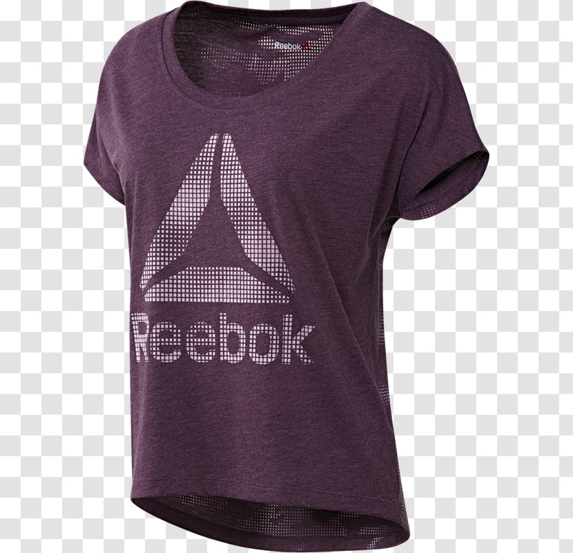 T-shirt Sleeve Reebok Neck - Active Shirt Transparent PNG