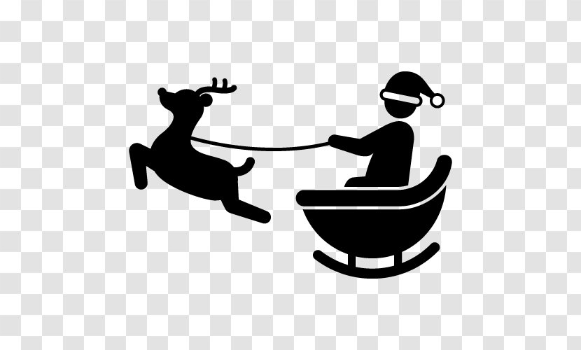 Santa Clause Christmas - Recreation - Sticker Canoeing Transparent PNG