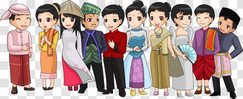 Southeast Asia Folk Costume Stock Photography Clothing - Watercolor - Various Comics Transparent PNG