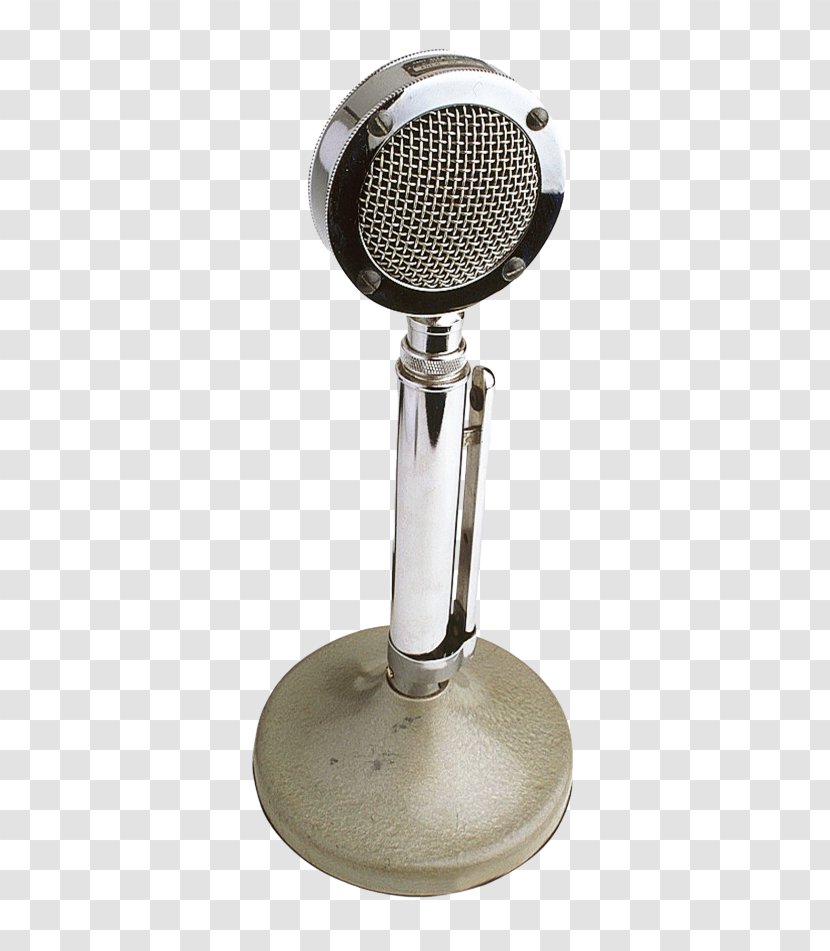 Wireless Microphone Radio - Silhouette Transparent PNG