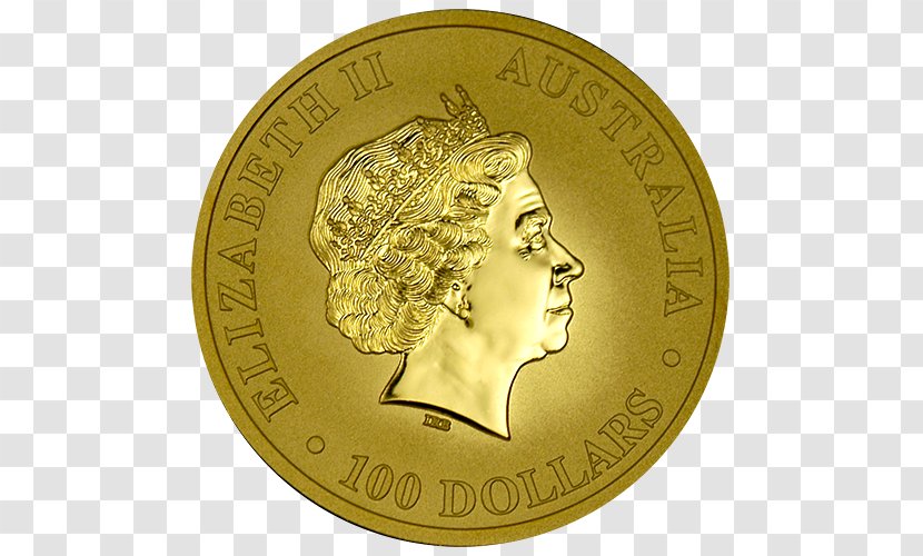 Gold Coin Australian Nugget Metal - Money - Coins Transparent PNG