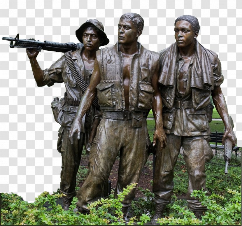 Vietnam Veterans Memorial The Three Soldiers War Photography Image - Getty Images - New Mexico State Home Transparent PNG