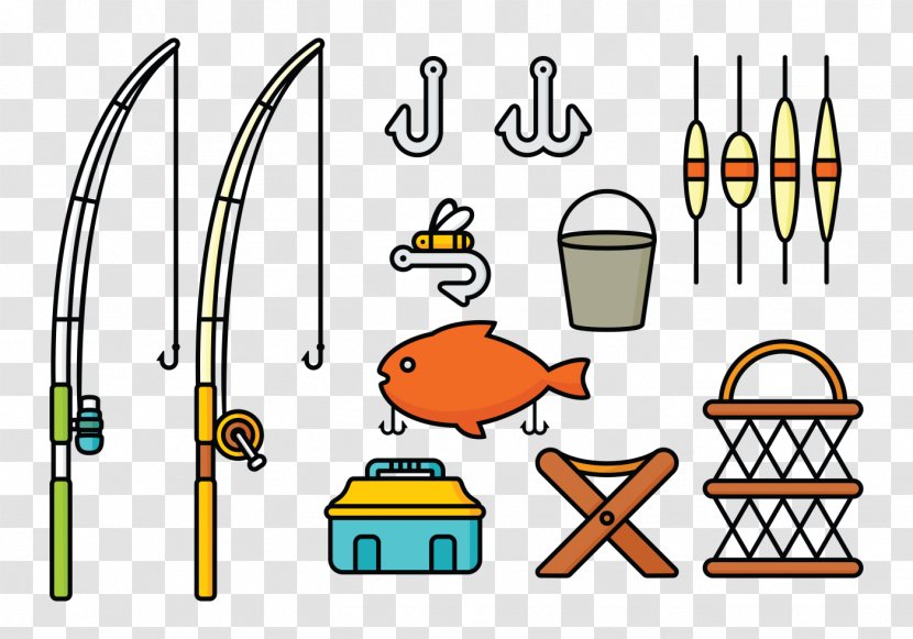 Fishing Tackle Rods Clip Art - Rod Transparent PNG