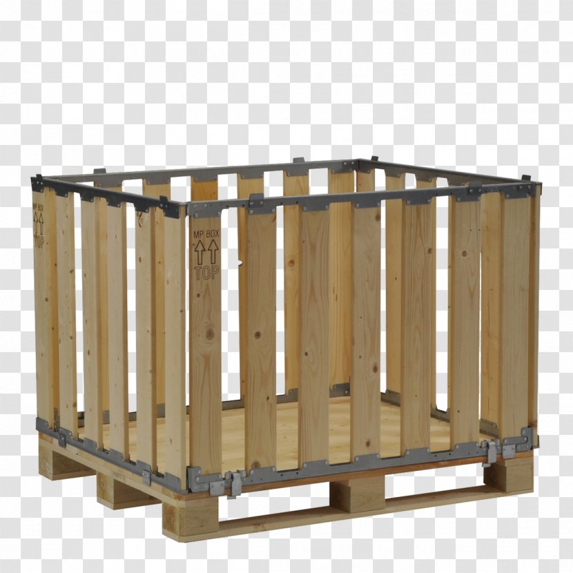 Pallet Box Palet Steel Wood Transparent PNG