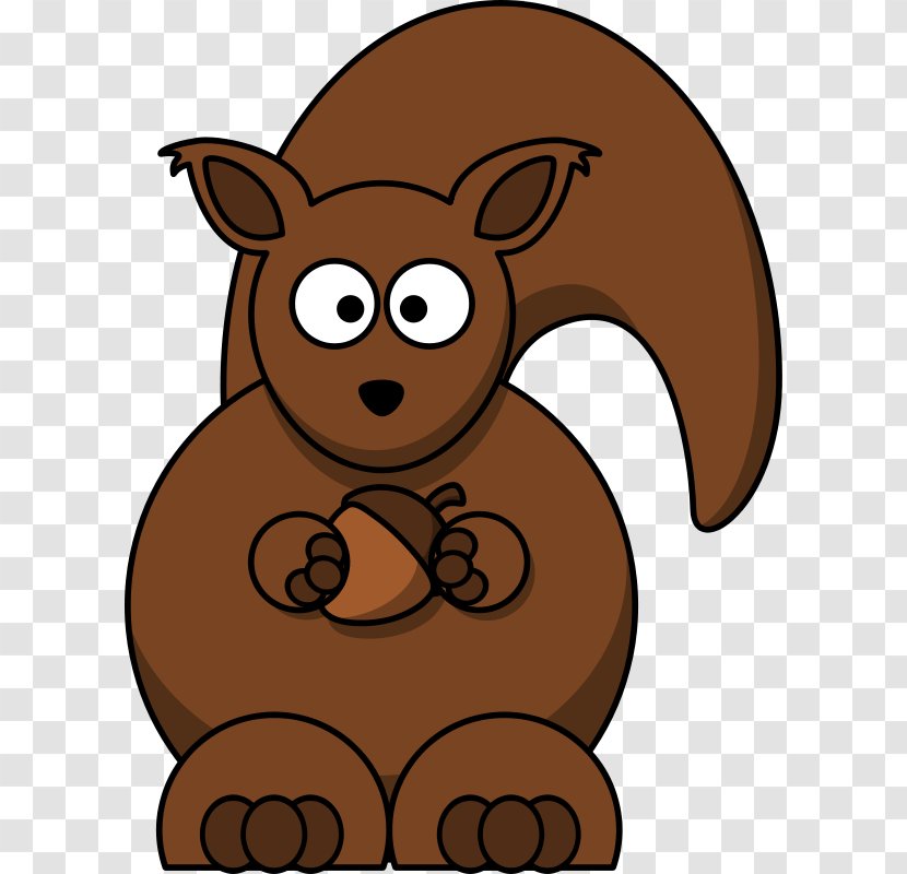 Squirrel Chipmunk Cartoon Clip Art - Animated Clipart Transparent PNG