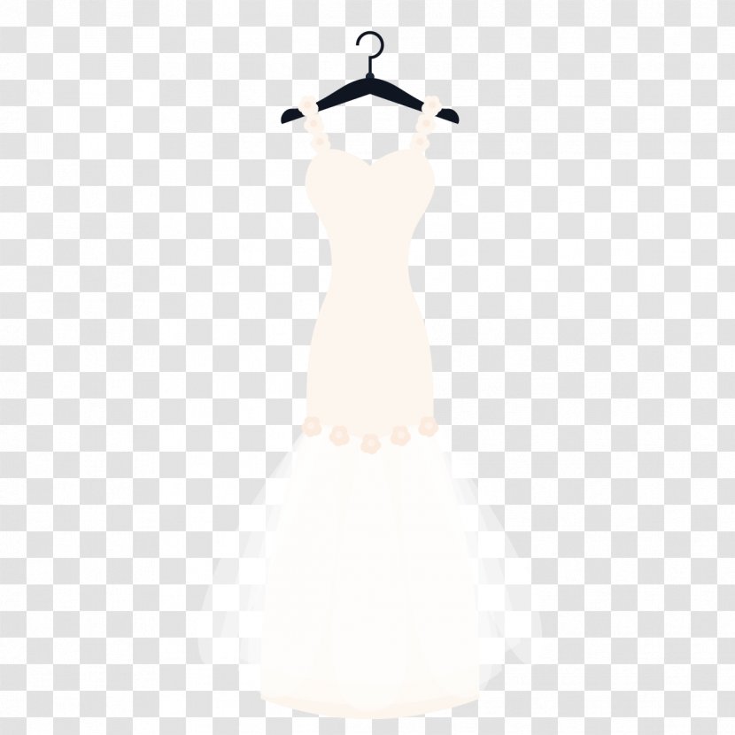 Gown Dress Neck Pattern - Vector Evening Transparent PNG