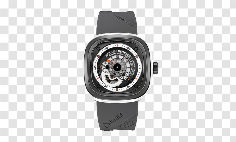SevenFriday Industrial Revolution Automatic Watch Industry - Accessory - Mighty Engine Elements Transparent PNG