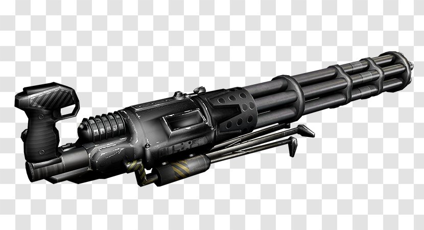 Machine Gun Ranged Weapon Air Barrel Firearm Transparent PNG