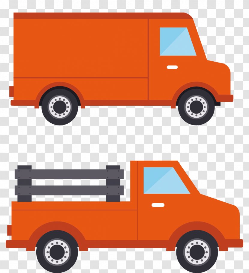 Pickup Truck Euclidean Vector - Automotive Design Transparent PNG